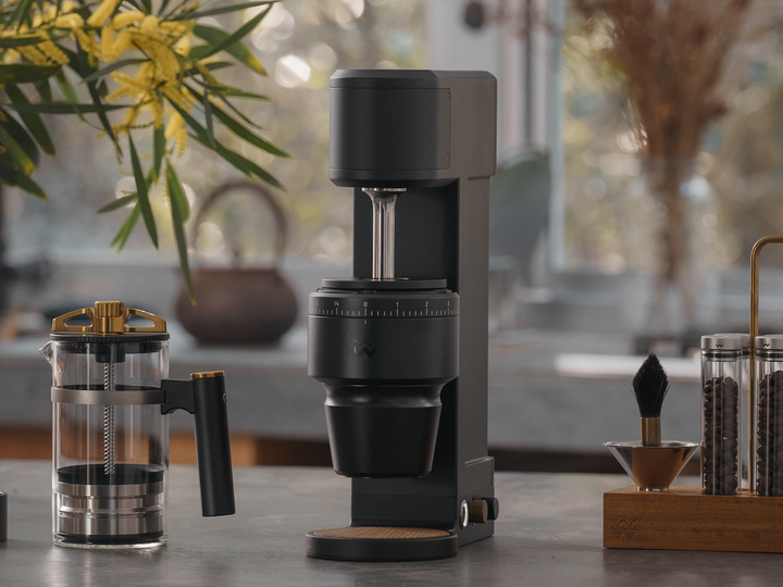 Weber Workshops Key MK II Onyx auf der Küchentheke – Coffee Coaching Club 20