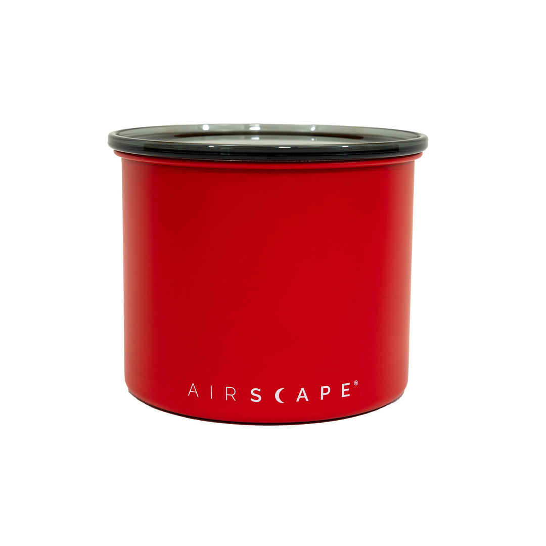 Airscape 250g Rot Edelstahl luftdichter Aufbewahrungsbehälter - Coffee Coaching Club