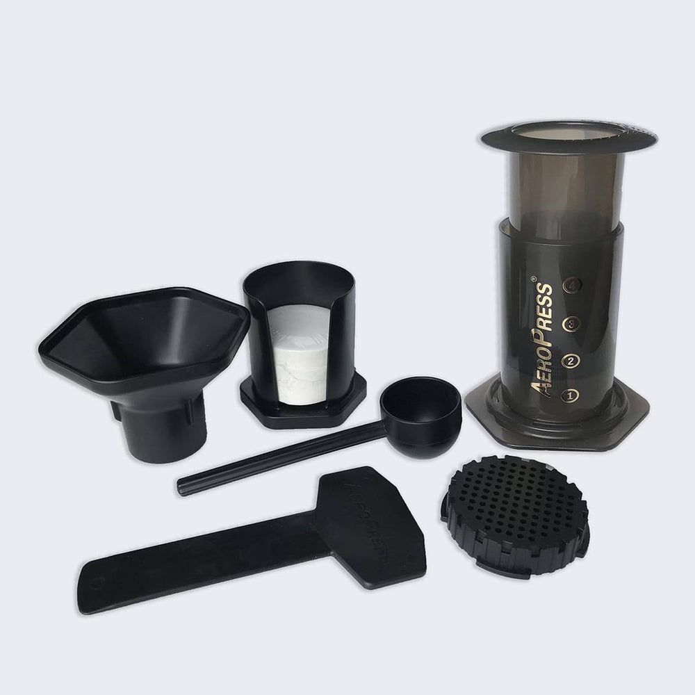 Aeropress, portable coffee maker, simple and delicious