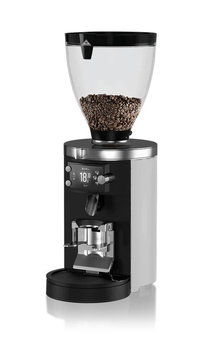 MAHLKÖNIG Espressomühle E65S GBW schwarz matt oder weiss mit integrierter Waage - Coffee Coaching Club