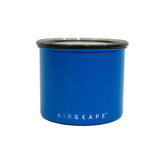 Airscape 250g Blau Edelstahl luftdichter Aufbewahrungsbehälter - Coffee Coaching Club