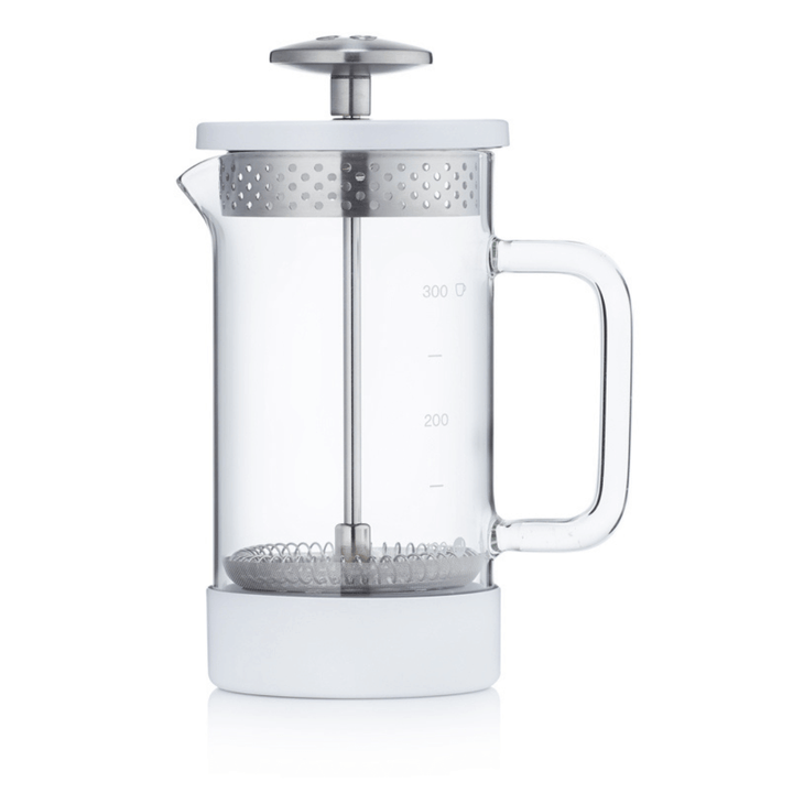 Plastic Free French Press - Core Coffee Press 350 ml - Weiss - Coffee Coaching Club