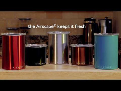 Airscape 1kg White Stainless Steel Airtight Storage Container