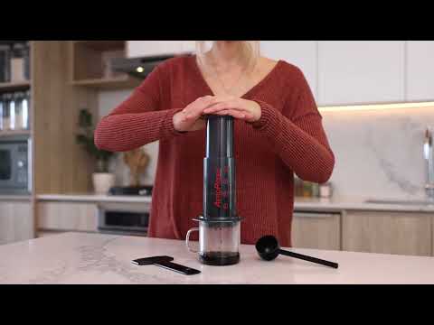 Aeropress, portable coffee maker, simple and delicious