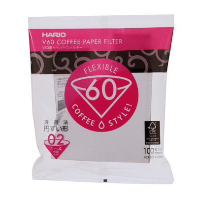 HARIO V60 Papierfilter für Filterhalter 02 (JP) - Coffee Coaching Club