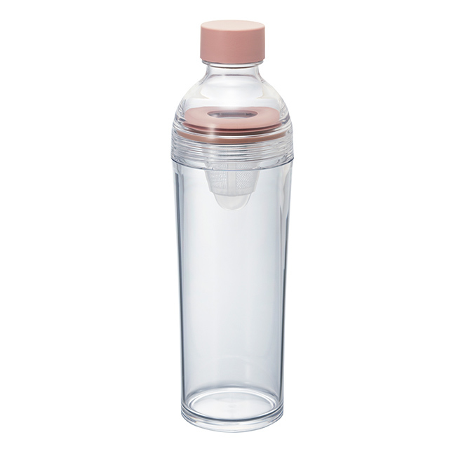 HARIO Filter in Bottle "Portable" (400 ml) - Smoky Pink - Coffee Coaching Club