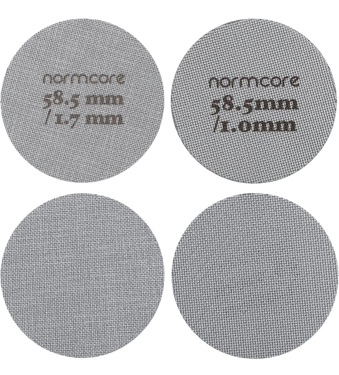 Normcore Puck Screen 58.5 mm in 1,7 und 1,0 mm – Coffee Coaching Club 2