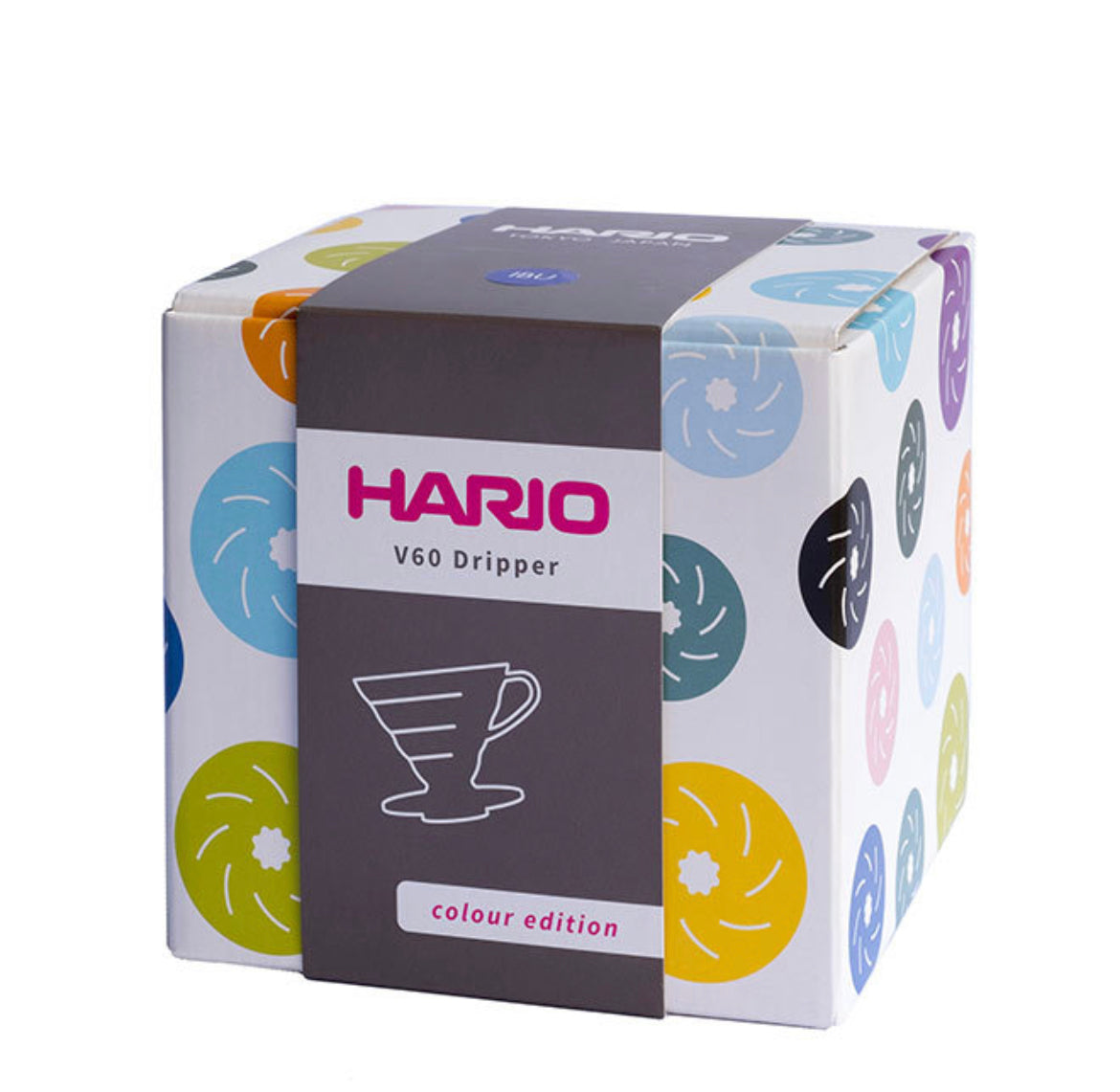 HARIO V60 Filterhalter, Porzellan, matt black, 3-4 Port - Coffee Coaching Club