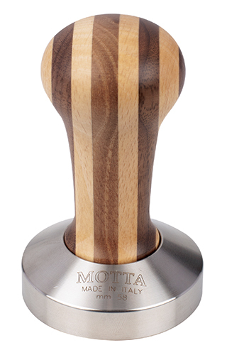 MOTTA Tamper flach "Stripes" 58 mm - Coffee Coaching Club