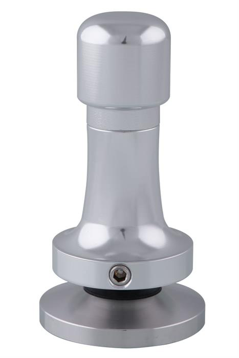 Druckjustierbarer Tamper silber 58mm - Coffee Coaching Club