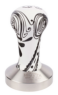 MOTTA Tamper plano "Blanco y Negro" 58mm - Coffee Coaching Club