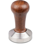 MOTTA Tamper plano "Holz" marrón 58 mm - Coffee Coaching Club