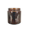 Recipiente de vidro para Comandante C40 - incl. tampa - castanho - Coffee Coaching Club
