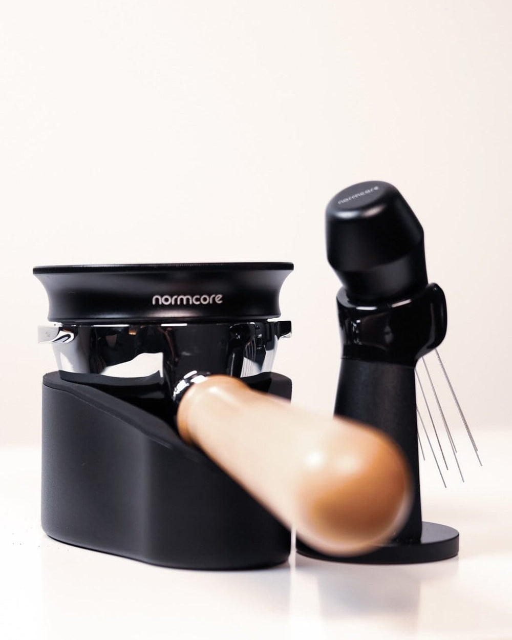 Normcore Premium Portafilter Tampstation - Coffee Coaching Club