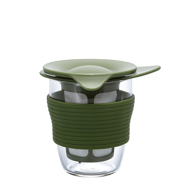 HARIO Handy Tea Maker 200 ml - Olivgrün - Coffee Coaching Club