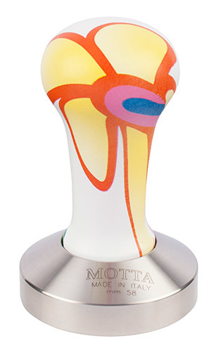 MOTTA Tamper flach "Flower" 58mm - Coffee Coaching Club