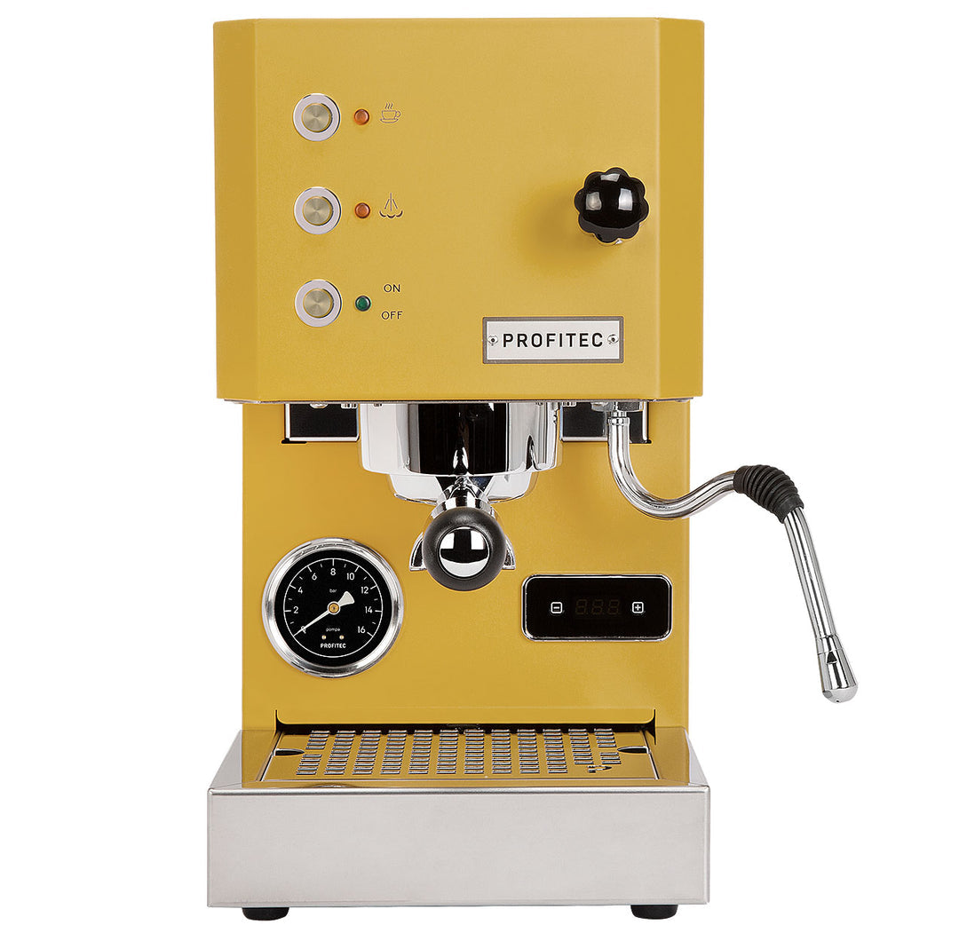 Profitec PRO 100 GO Yellow incl. Barista Workshop - Coffee Coaching Club