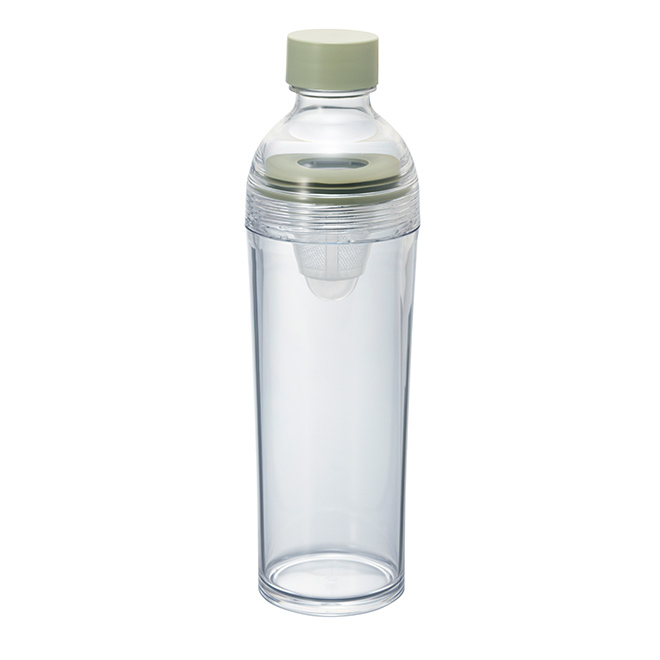 HARIO Filter in Bottle "Portable" (400 ml) - Smoky Green - Coffee Coaching Club