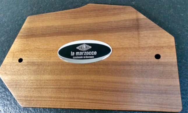 Seitenwände (Holz, Paar) zu La Marzocco GS3 - Schwarz-Nuss - Coffee Coaching Club