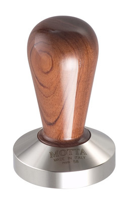 MOTTA Tamper flach "Bubinga wood" 58mm - Coffee Coaching Club