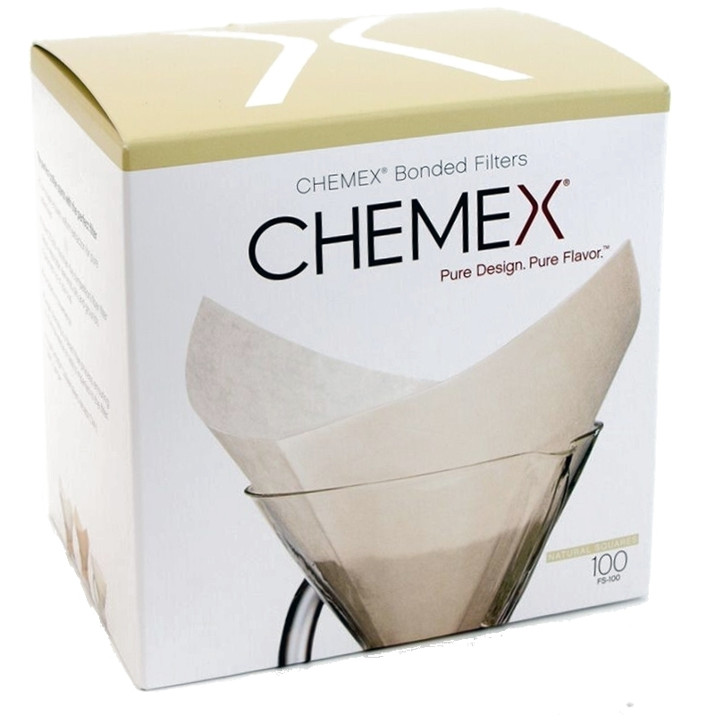 CHEMEX Filterpapier 6-10 Cup (quadratisch) - Coffee Coaching Club