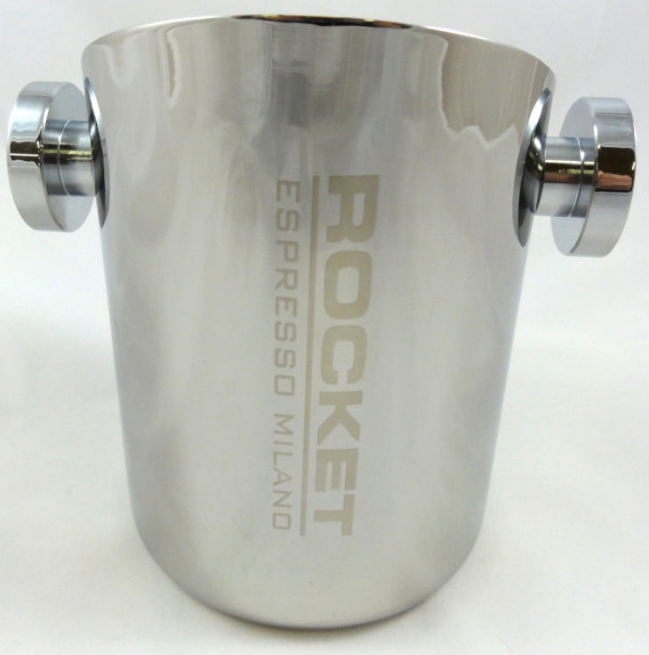 Rocket Ausklopfschale Edelstahl Klopfstange Detail – Coffee Coaching Club 2