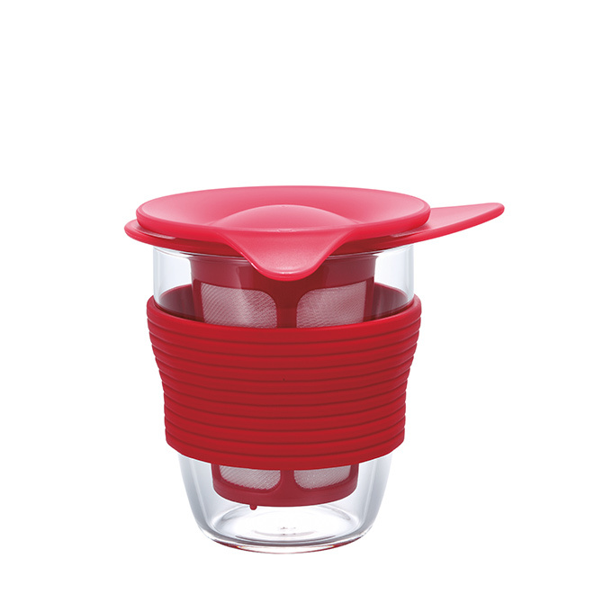 HARIO Handy Tea Maker 200 ml - Rot - Coffee Coaching Club